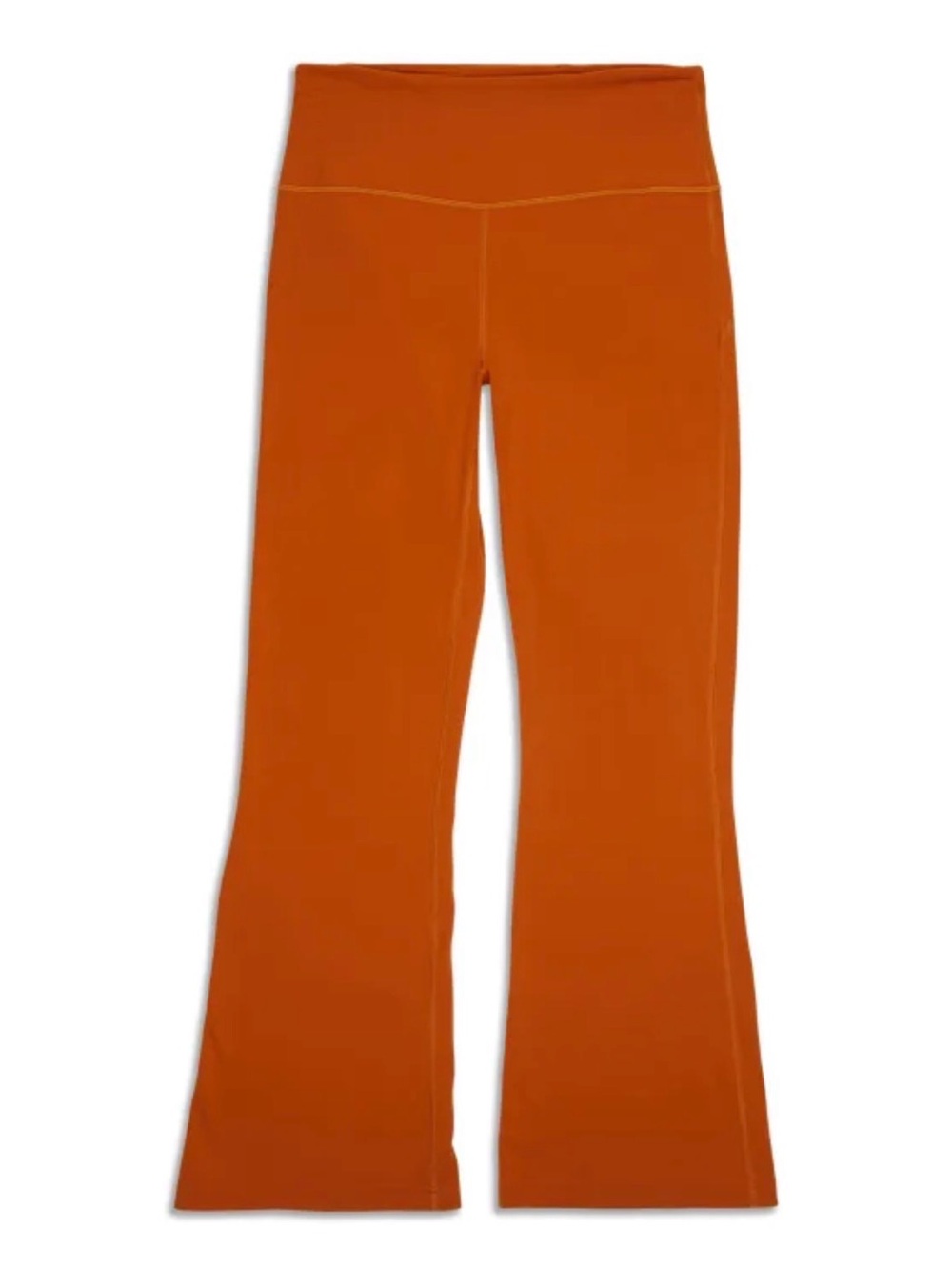 Lululemon Roasted Orange  Pull On Activewear flare, capri Size 10